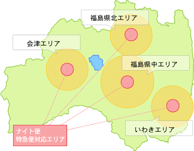 灯油配達エリア